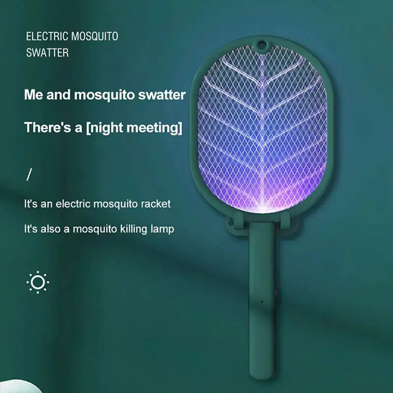 USB Rechargeable Electric Mosquito Killer Swatter