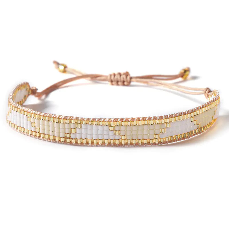 Bohemian Miyuki Bead Handmade Woven Bracelet