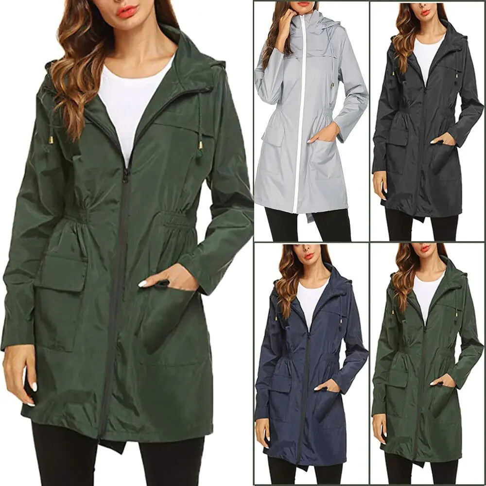 Lightweight Waterproof Hooded Outdoor Jacket