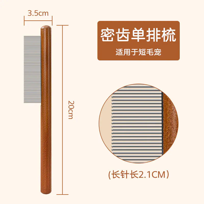 Pet Comb, Pet Brush, Pet Grooming Comb for Cat and Dog Hair removal