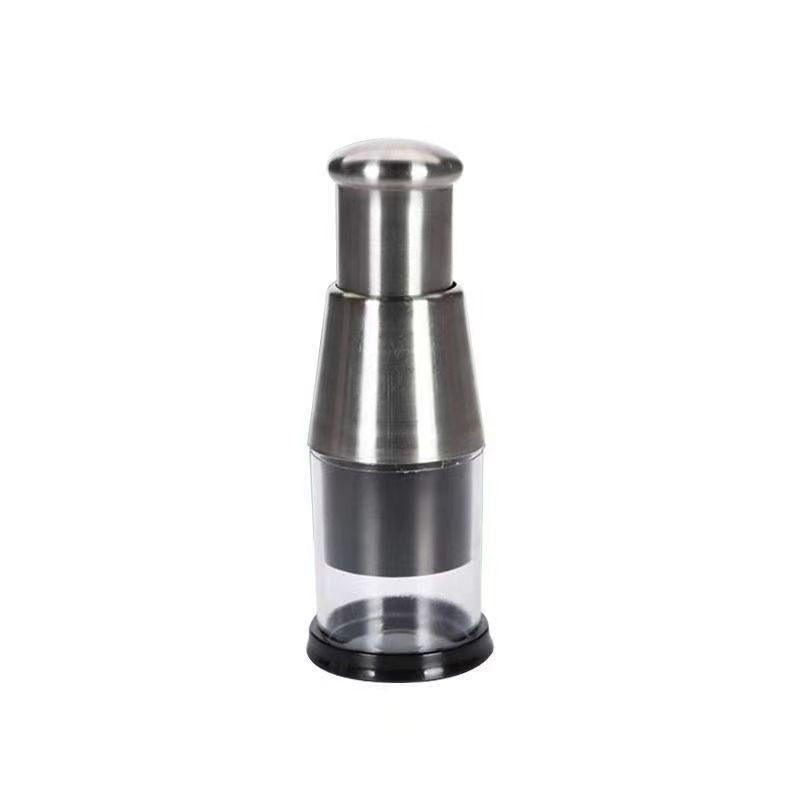 Multi-functional stainless steel pat knife, Garlic mashing, Vegetable cutter, Pressing chopper