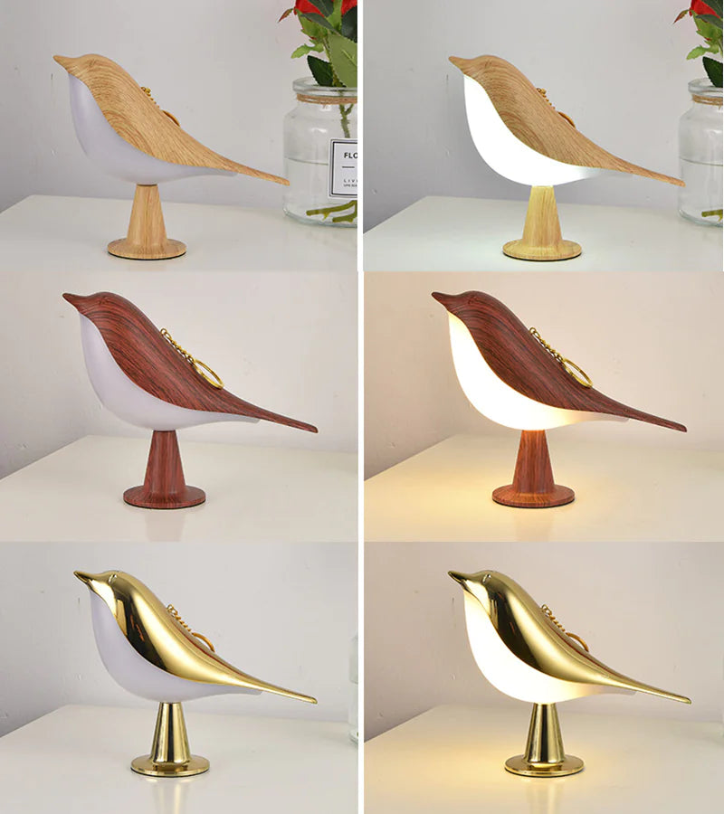 Magpie LED Lamp, Touch-control, Cordless