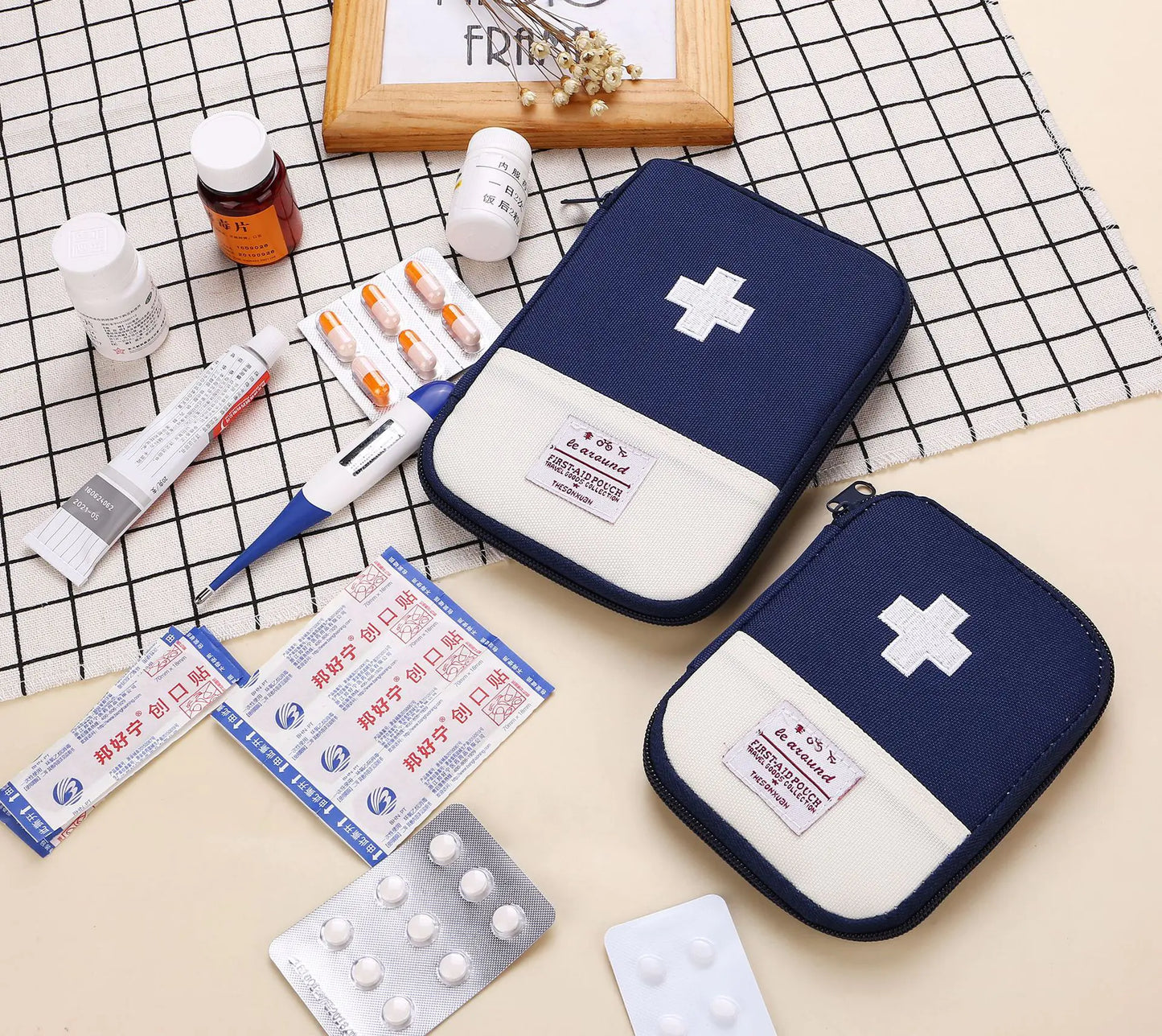 Portable Medical Bag for Travel and Home Use