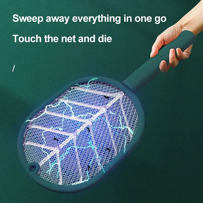 USB Rechargeable Electric Mosquito Killer Swatter
