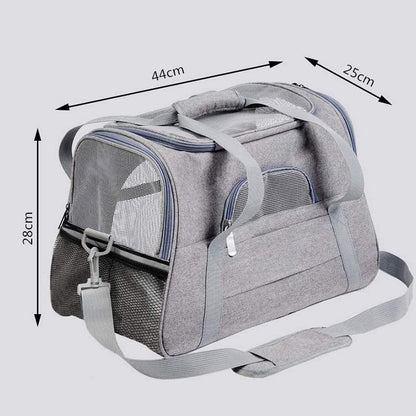 Pet Bag, Portable Pet Backpack, Dog & Cat Outing Bag, Cross-body Pet Bag